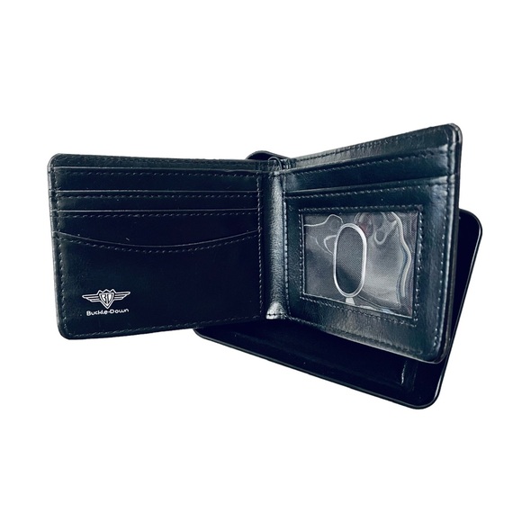 Darth Vader Stormtroopers Men’s Bi-Fold Wallet Star Wars Join The Dark Side NEW - Picture 3 of 6